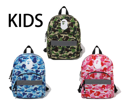 A BATHING APE BAPE KIDS ABC CAMO DAYPACK