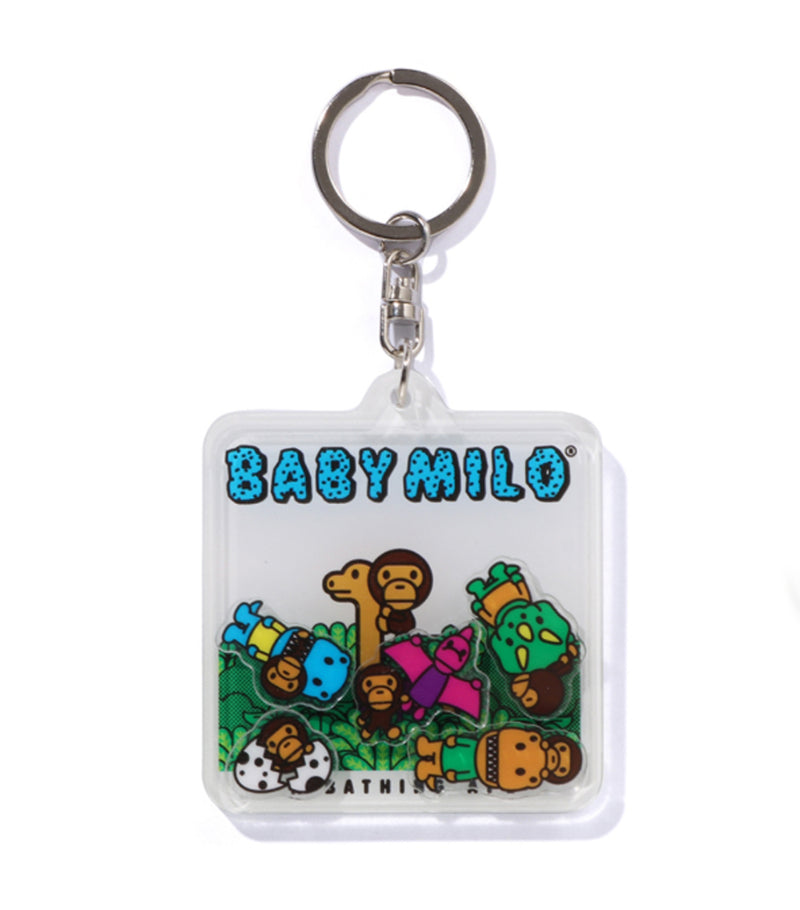 A BATHING APE BAPE KIDS BABY MILO DINOSAURS FLOAT KEYCHAIN