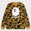 A BATHING APE 1ST CAMO BY BATHING APE L/S TEE