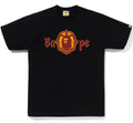 A BATHING APE OLD ENGLISH LOGO TEE