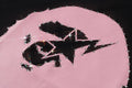 A BATHING APE Ladies' CRYSTAL STONE STA EYE BIG APE HEAD TEE
