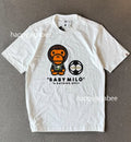 A BATHING APE BAPE x ADIDAS - BABY MILO TEE