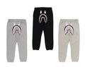 A BATHING APE SHARK REGULAR FIT SWEAT PANTS