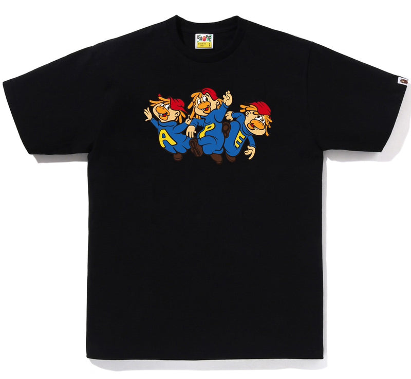 A BATHING APE CHIMPY TRIO TEE