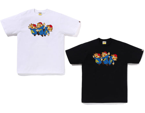 A BATHING APE CHIMPY TRIO TEE