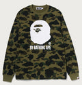 A BATHING APE 1ST CAMO BY BATHING APE L/S TEE