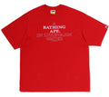 A BATHING APE APE HEAD BATHING APE RELAXED FIT TEE