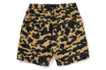 A BATHING APE CRINKLE EFFECT 1ST CAMO REGULAR FIT CLIMBING SHORTS