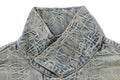 A BATHING APE LINE CAMO JACQUARD DENIM JACKET