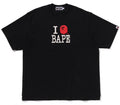 A BATHING APE BAPE LOGO INSIDE OUT RELAXED FIT TEE