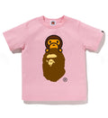 A BATHING APE BAPE KIDS MILO ON APE HEAD TEE