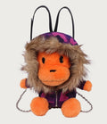 A BATHING APE Ladies' COLOR CAMO BABY MILO FUR PLUSH DOLL BACKPACK