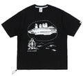 A BATHING APE BAPE BY KAZUKI KURAISHI "ALIENS" SHORT SLEEVES TEE
