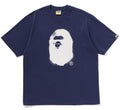 A BATHING APE SPRAY PRINT APE HEAD RELAXED FIT TEE #2