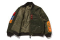 A BATHING APE SHARK MA-1 JACKET