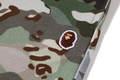 A BATHING APE BAPE KIDS HYBRID CAMO ONE POINT SHORTS