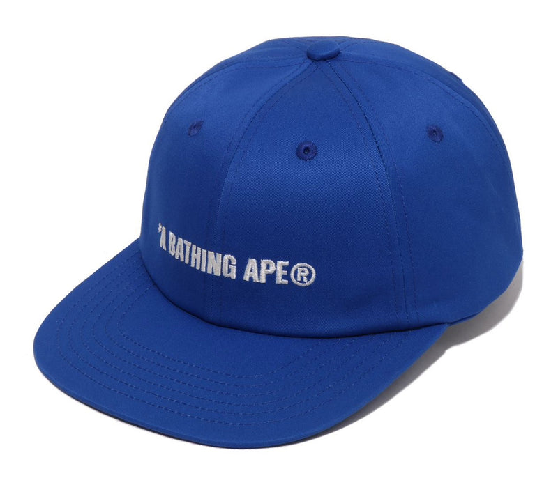 A BATHING APE LOGO PANEL CAP