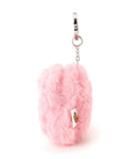 A BATHING APE - BABY MILO STORE BABY MILO PLUSH DOLL HEADPHONE HOLDER KEYCHAIN ( MINI POUCH KEYCHAIN )