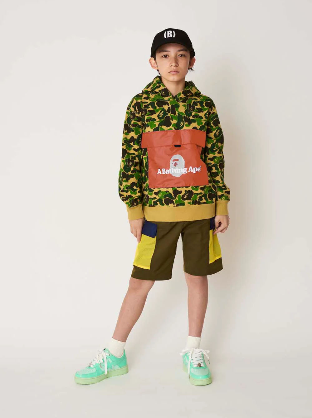 Kids bape shorts shop