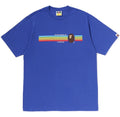 A BATHING APE APE HEAD RAINBOW TEE