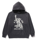 A BATHING APE DESTROY WASHED RELAXED FIT PULLOVER HOODIE
