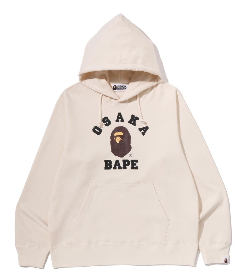 A BATHING APE OSAKA COLLEGE PULLOVER HOODIE (OSAKA Limited)