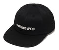 A BATHING APE LOGO PANEL CAP