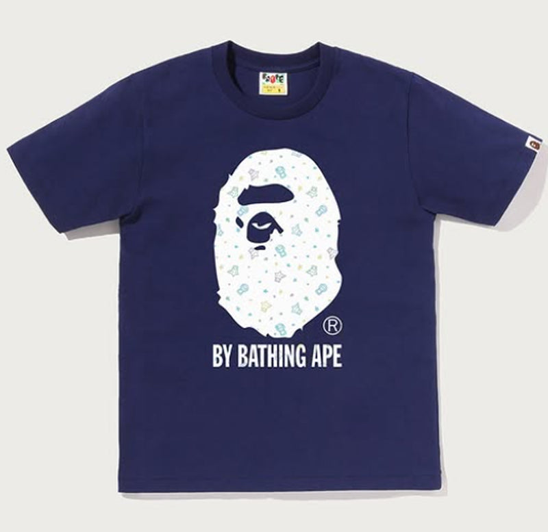 A BATHING APE Ladies' LISA MILO STA PATTERN BY BATHING APE TEE