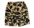 A BATHING APE BAPE KIDS 1ST CAMO SHARK BEACH SHORTS