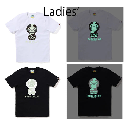 A BATHING APE Ladies' CITY CAMO BABY MILO TEE
