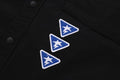 A BATHING APE BATHING APE LOGO MILITARY L/S SHIRT