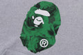 A BATHING APE FLORAL SOLID CAMO APE HEAD RELAXED FIT PULLOVER HOODIE