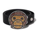 A BATHING APE BABY MILO RHINESTONE BELT
