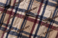 A BATHING APE A BATHING APE LOGO CHECK PATTERN PADDED FLANNEL SHIRT JACKET