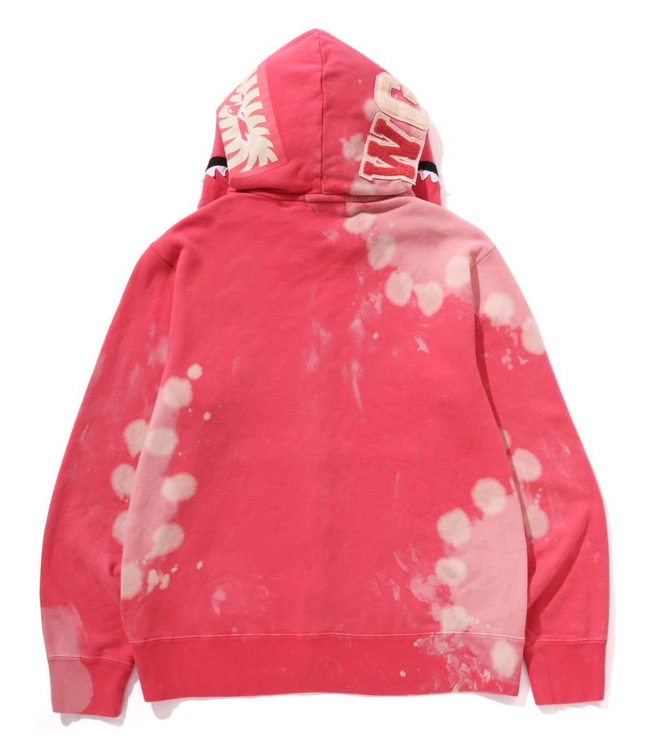 A BATHING APE HAND DYE SHARK FULL ZIP HOODIE – happyjagabee