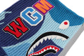 A BATHING APE ABC CAMO CROCHET SHARK RELAXED FIT FULL ZIP HOODIE
