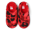 A BATHING APE APEE CAMO SHERPA SLIPPER