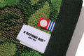 A BATHING APE ABC CAMO WASH TOWEL