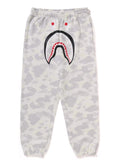 A BATHING APE CITY CAMO SHARK RELAXED FIT SWEAT PANTS