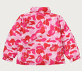 A BATHING APE BAPE KIDS ABC CAMO REVERSIBLE DOWN JACKET