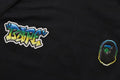 A BATHING APE LUX SPORT PATTERN JACQUARD CREWNECK