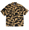A BATHING APE 1ST CAMO OPEN COLLAR SS SHIRTS