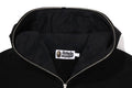 A BATHING APE ONE POINT FULL ZIP HOODIE
