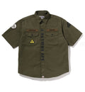 A BATHING APE MULTI PATCH CPO SS SHIRT