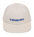 A BATHING APE LOGO PANEL CAP
