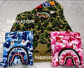 A BATHING APE Ladies' ABC CAMO CRYSTAL STONE SHARK FULL ZIP HOODIE