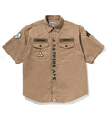 A BATHING APE MULTI PATCH CPO SS SHIRT