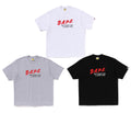 A BATHING APE BAPE MOTTO LOGO RELAXED FIT TEE