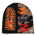 A BATHING APE 1ST CAMO SHARK KNIT CAP