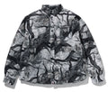 A BATHING APE TREE EDGE CAMO DOWN SHIRT JACKET